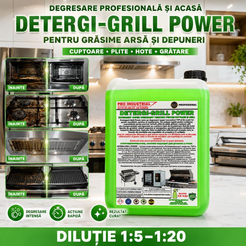 DETERGI-GRILL POWER -10kg